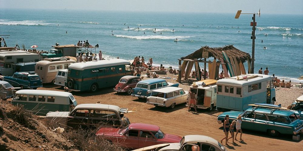 Image result for vintage surf car